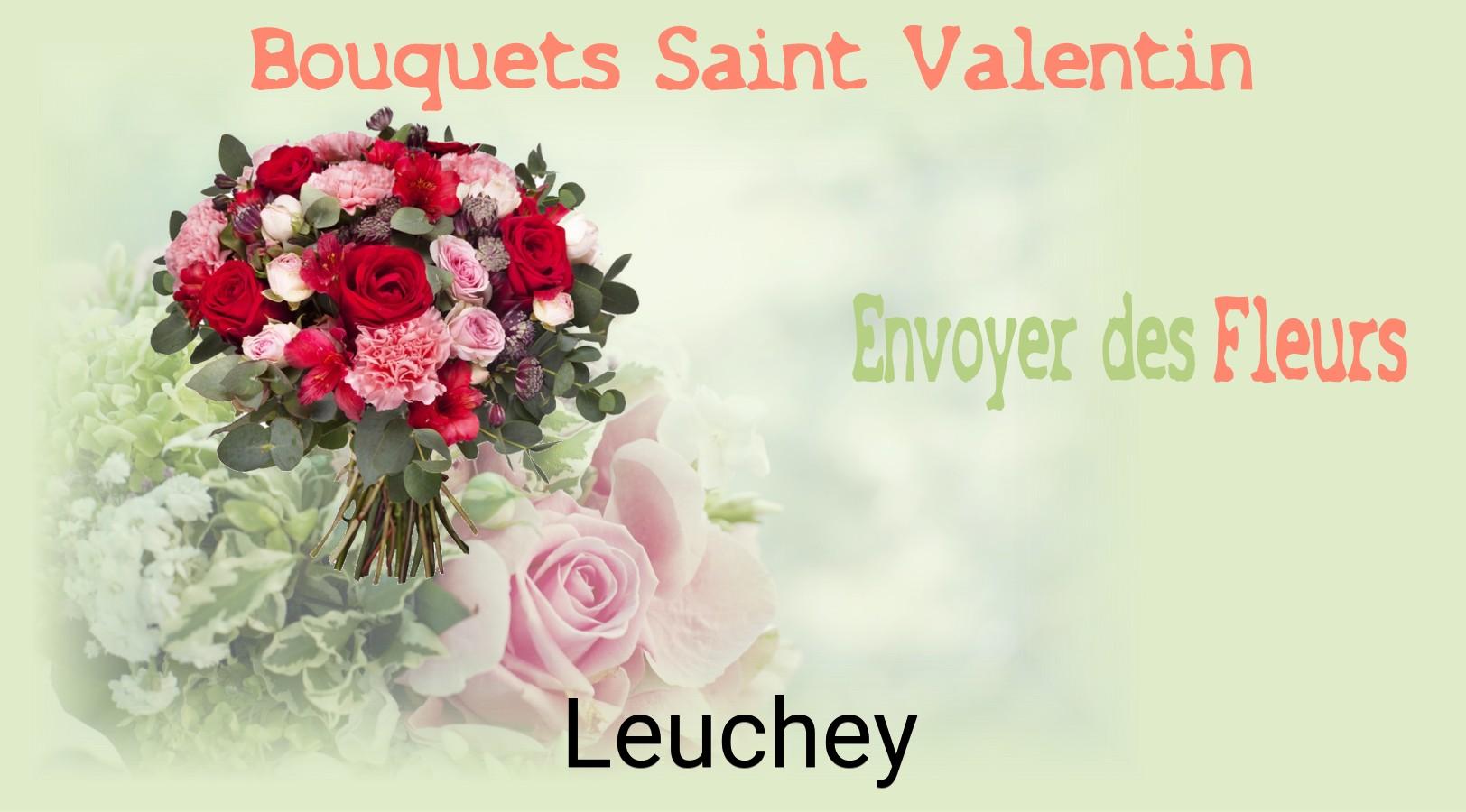 Roses de Saint-Valentin livrées à Leuchey